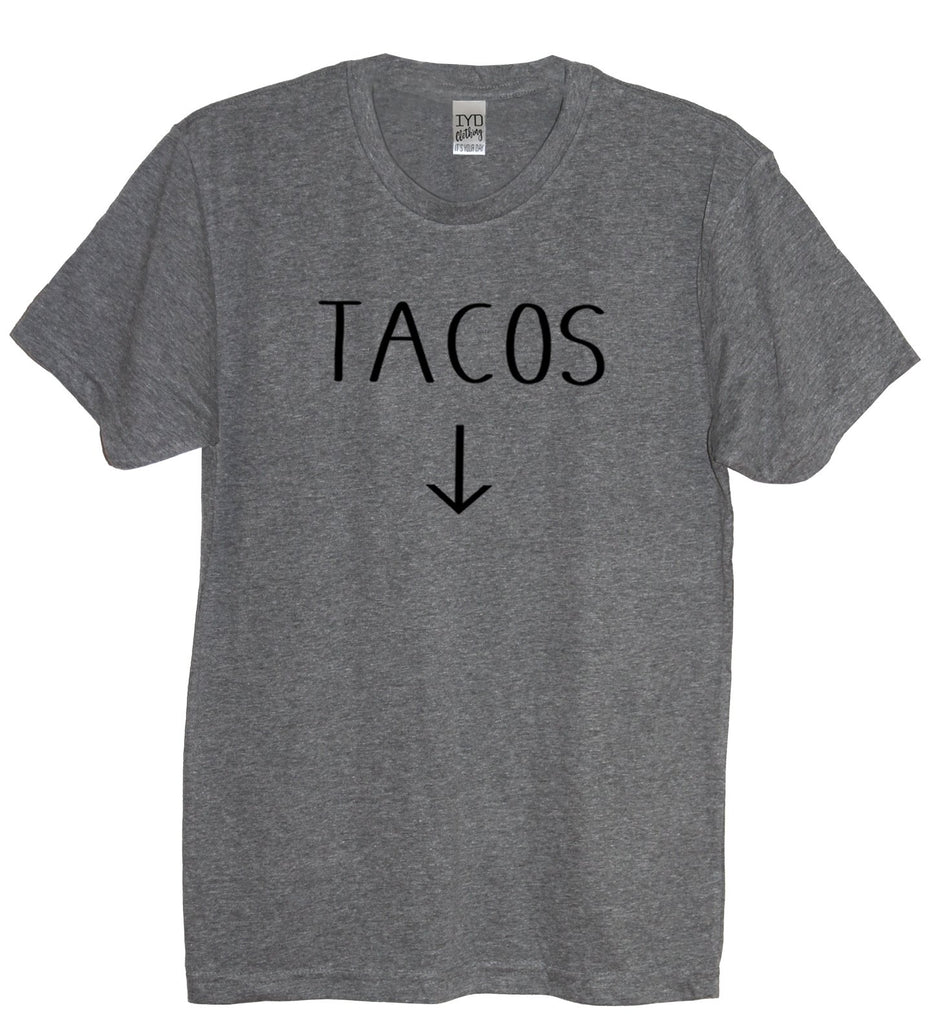 Tacos and Not Tacos Pregnancy Couple Shirt set - It's Your Day Clothing