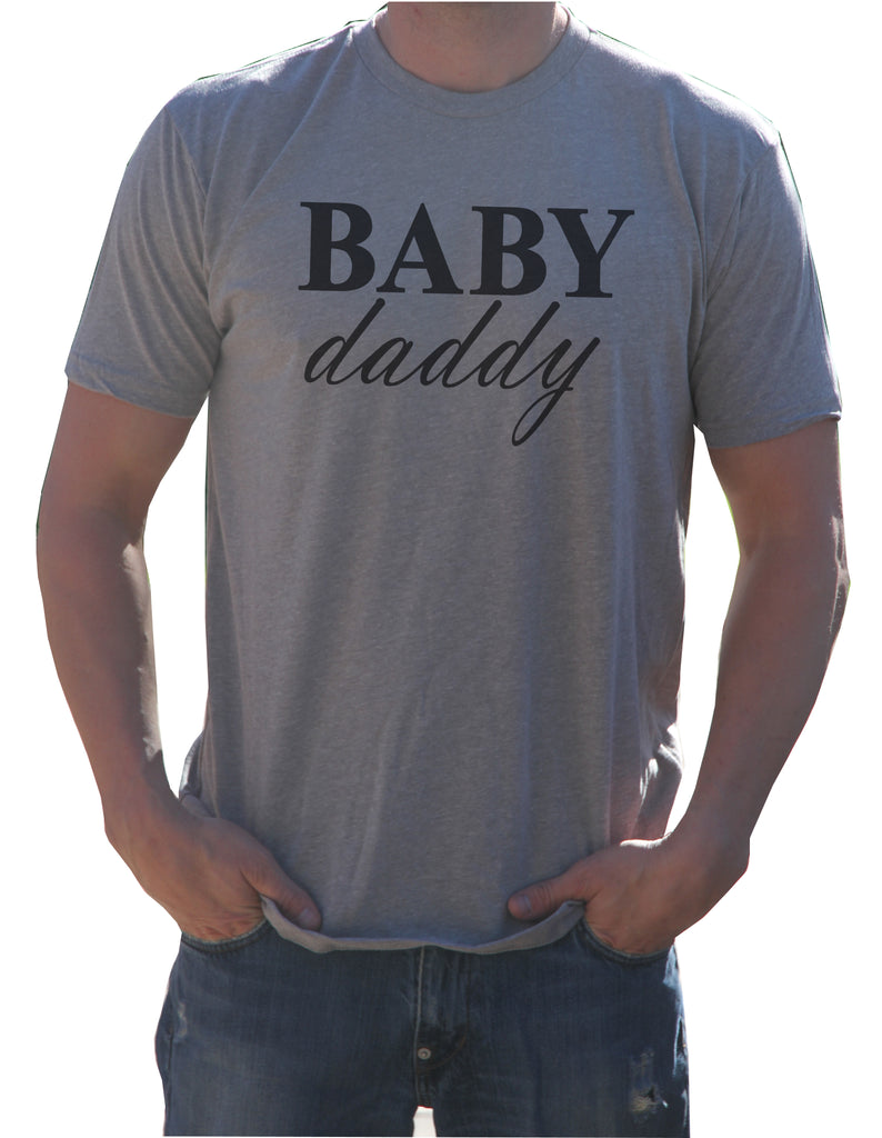 Baby Mama and Baby Daddy Shirt set, Prego, Pregnant, Mom To Be, Baby Shower Gift, Pregnancy announcement , Couples Shirt, Couples Gift - It's Your Day Clothing