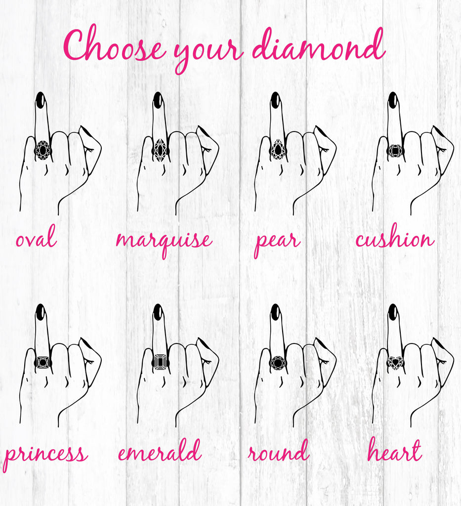 Bride Custom Wedding Finger White Women's V Neck Shirt - It's Your Day Clothing