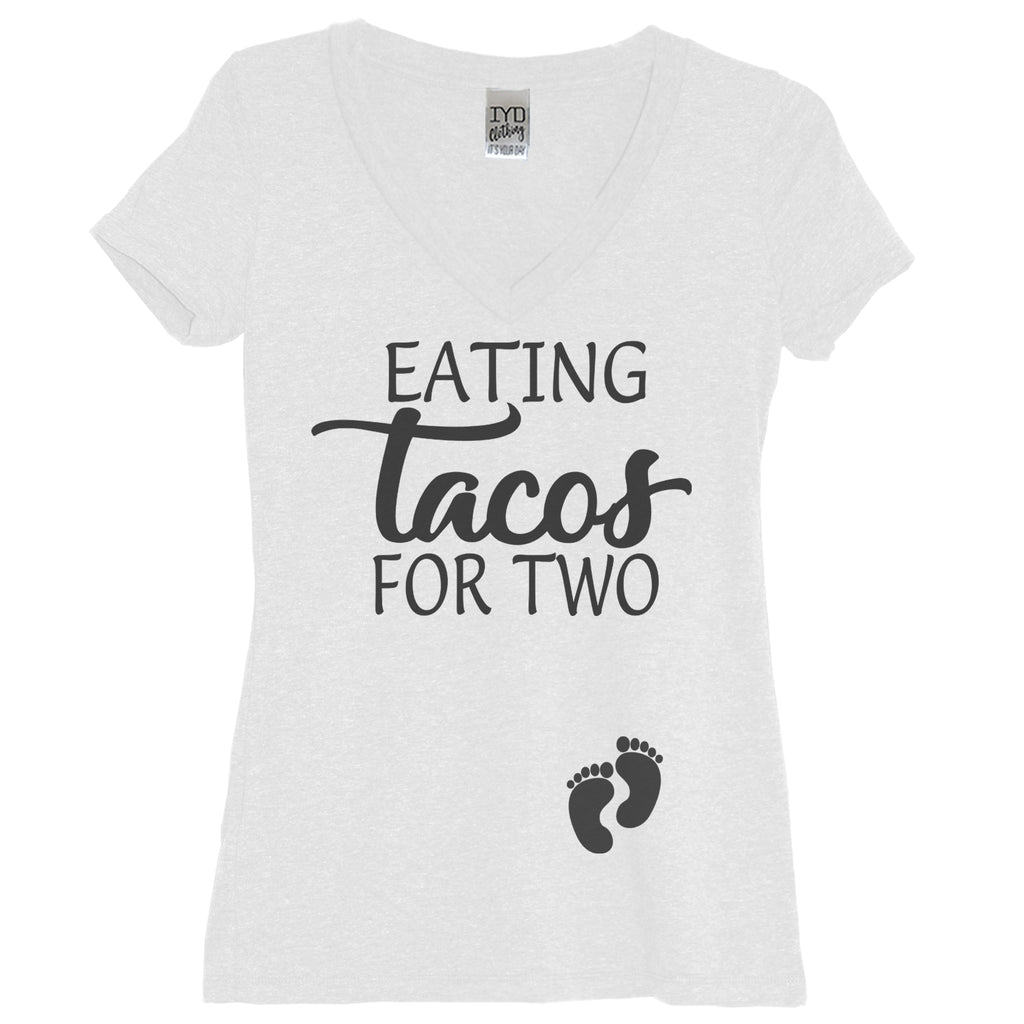 Eating Tacos For Two Maternity Shirt - It's Your Day Clothing