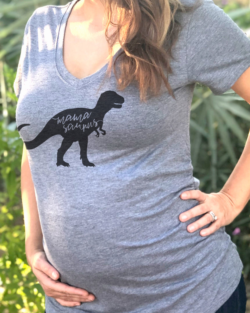 Mamasaurus Maternity Shirt - It's Your Day Clothing