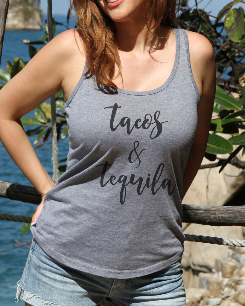 Tacos & Tequila Tank - It's Your Day Clothing