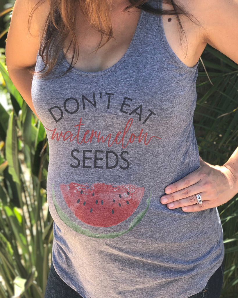 Don't Eat Watermelon Seeds Tank Top - It's Your Day Clothing