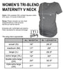 Preggers Maternity V Neck Shirt - It's Your Day Clothing