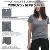 Happiness Is Being A Grandma V Neck Shirt - It's Your Day Clothing