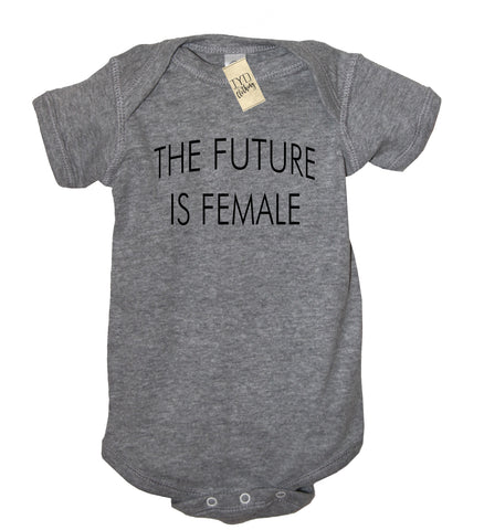 The Future Is Female (script) Baby Bodysuit