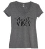 Aunt Vibes V Neck Shirt - It's Your Day Clothing