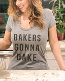 Bakers Gonna Bake V Neck Shirt - It's Your Day Clothing