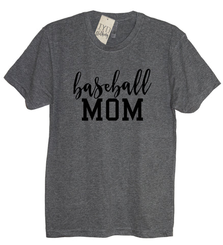 Baseball Mom V Neck Shirt