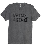 Boating And Boozing Crew Neck Shirt - It's Your Day Clothing