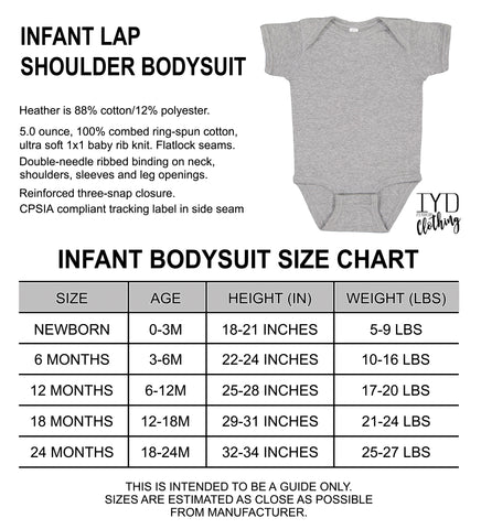 Rainbow Baby Bodysuit - It's Your Day Clothing