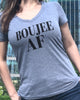 Boujee (As F--k) V Neck Shirt - It's Your Day Clothing