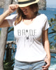 Bride Custom Wedding Finger White Women's V Neck Shirt - It's Your Day Clothing