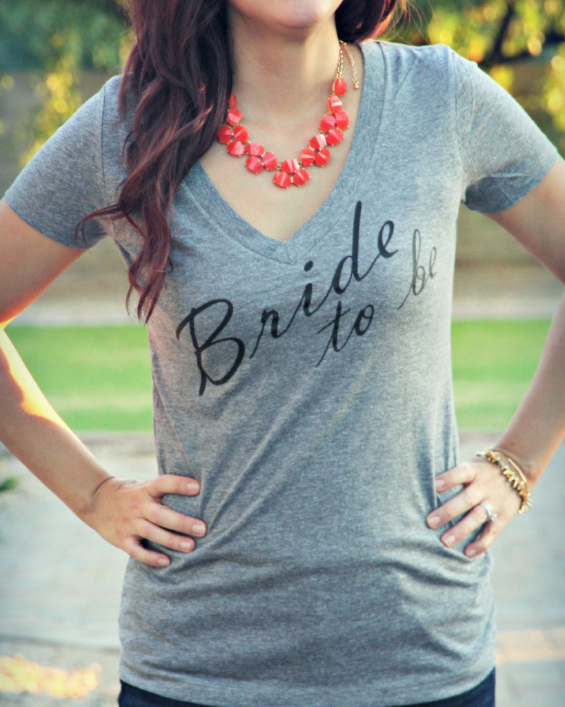 Bride to be Shirt - It's Your Day Clothing