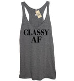 Classy AF (As F--k) Tank - It's Your Day Clothing