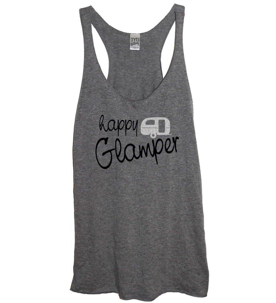 Glitter Happy Glamper Tank - It's Your Day Clothing