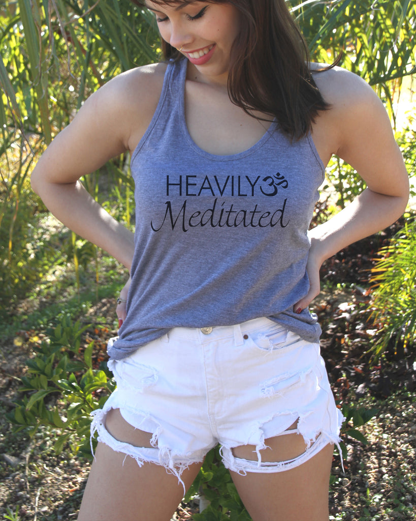 Heavily Meditated Tank Top - It's Your Day Clothing