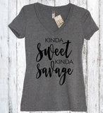 Kinda Sweet Kinda Savage Shirt - It's Your Day Clothing