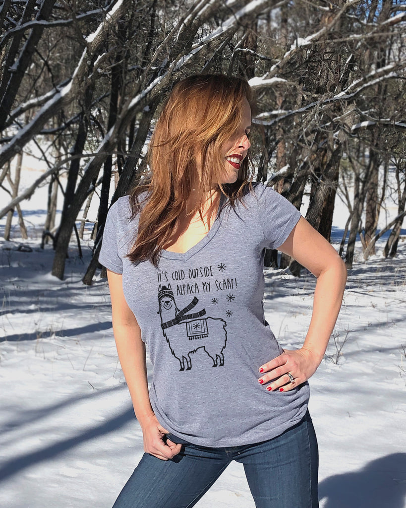 It's Cold Outside Alpaca My Scarf Shirt - It's Your Day Clothing