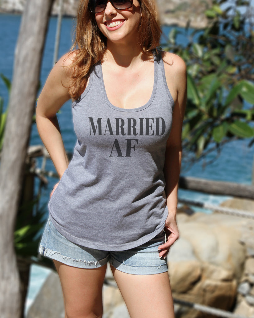 Married AF (As F--k) Tank - It's Your Day Clothing