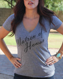 Matron of Honor Mother of the Bride Groom Sister of Bride Groom Shirt - It's Your Day Clothing