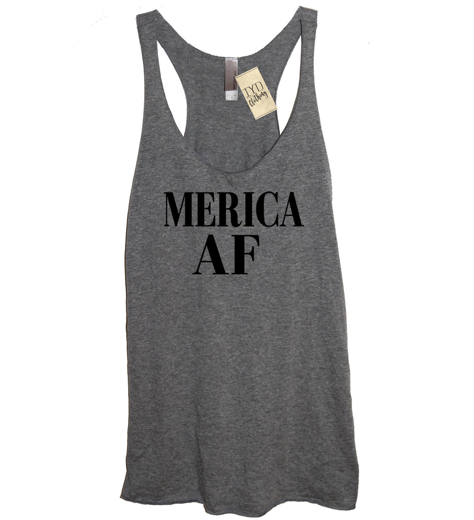 Merica AF (As F--k) Tank - It's Your Day Clothing