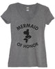 Mermaid of Honor Women's V Neck - It's Your Day Clothing