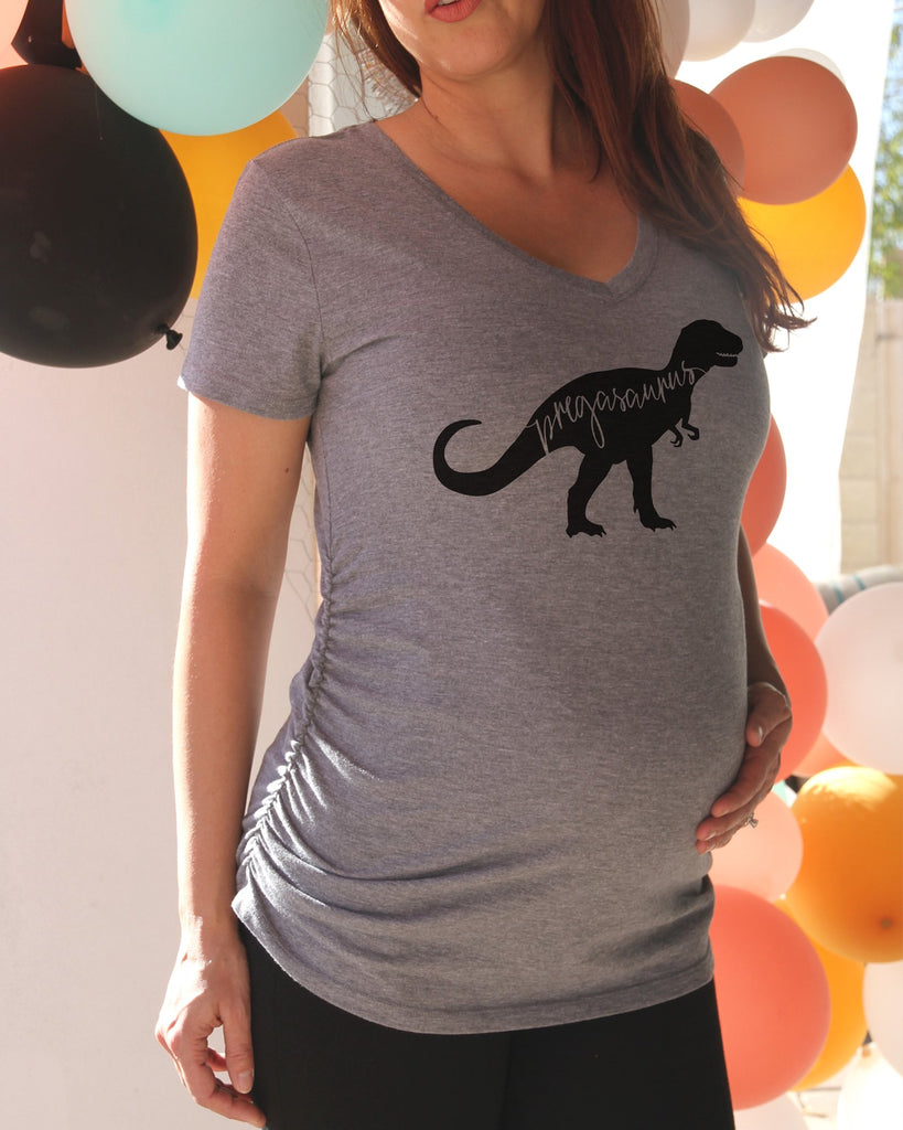 Pregasaurus Maternity Shirt - It's Your Day Clothing