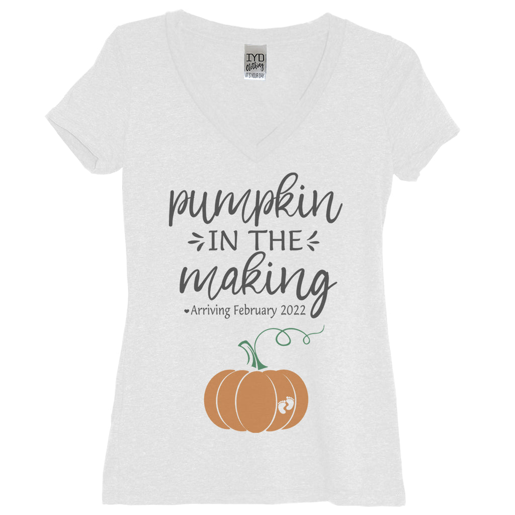 Announcement　Pumpkin　Making　Day　In　The　Custom　Pregnancy　Your　Shirt　–　It's　Clothing