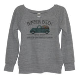 Heather gray Pumpkin Patch sweatshirt - It's Your Day Clothing