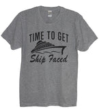Time To Get Ship Faced Crew Neck - It's Your Day Clothing