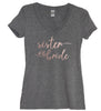 Rose Gold Bridal Party: Sister Of The Bride, Matron Of Honor, or Groomswoman - It's Your Day Clothing