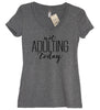 Not Adulting Today V Neck Shirt - It's Your Day Clothing
